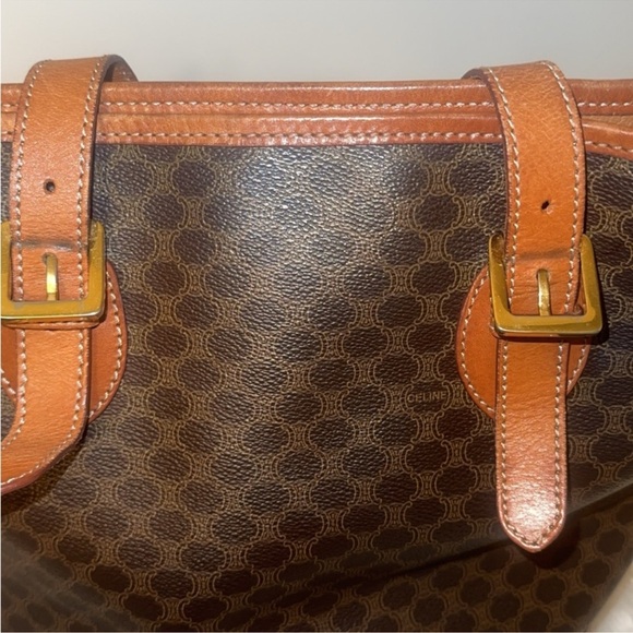 Celine Macadam Triomphe Bucket/Shoulder Bag - Picture 4 of 6